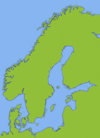 Mapa oblasti Lotyšsko