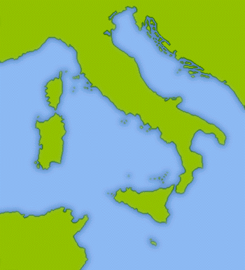Mapa oblasti Tunis